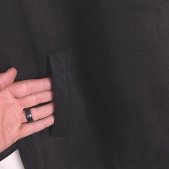 NWT PLUS SIZE FAUX SUEDE COAT BY EVANS $98 - Picture 6 of 6